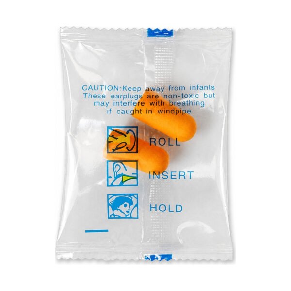 Foam Ear Plugs with Pouch