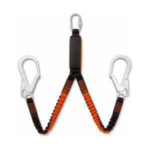 Twin Leg Shock Absorbing Lanyard