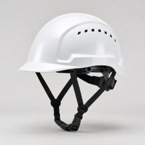 vented-safety-helmet-with-chin-strap Vented Safety Helmet with Chin Strap