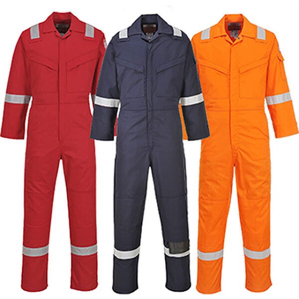 High Visibility Industrial Work Coverall