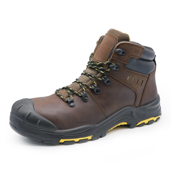 Brown Composite Toe Waterproof Safety Boots